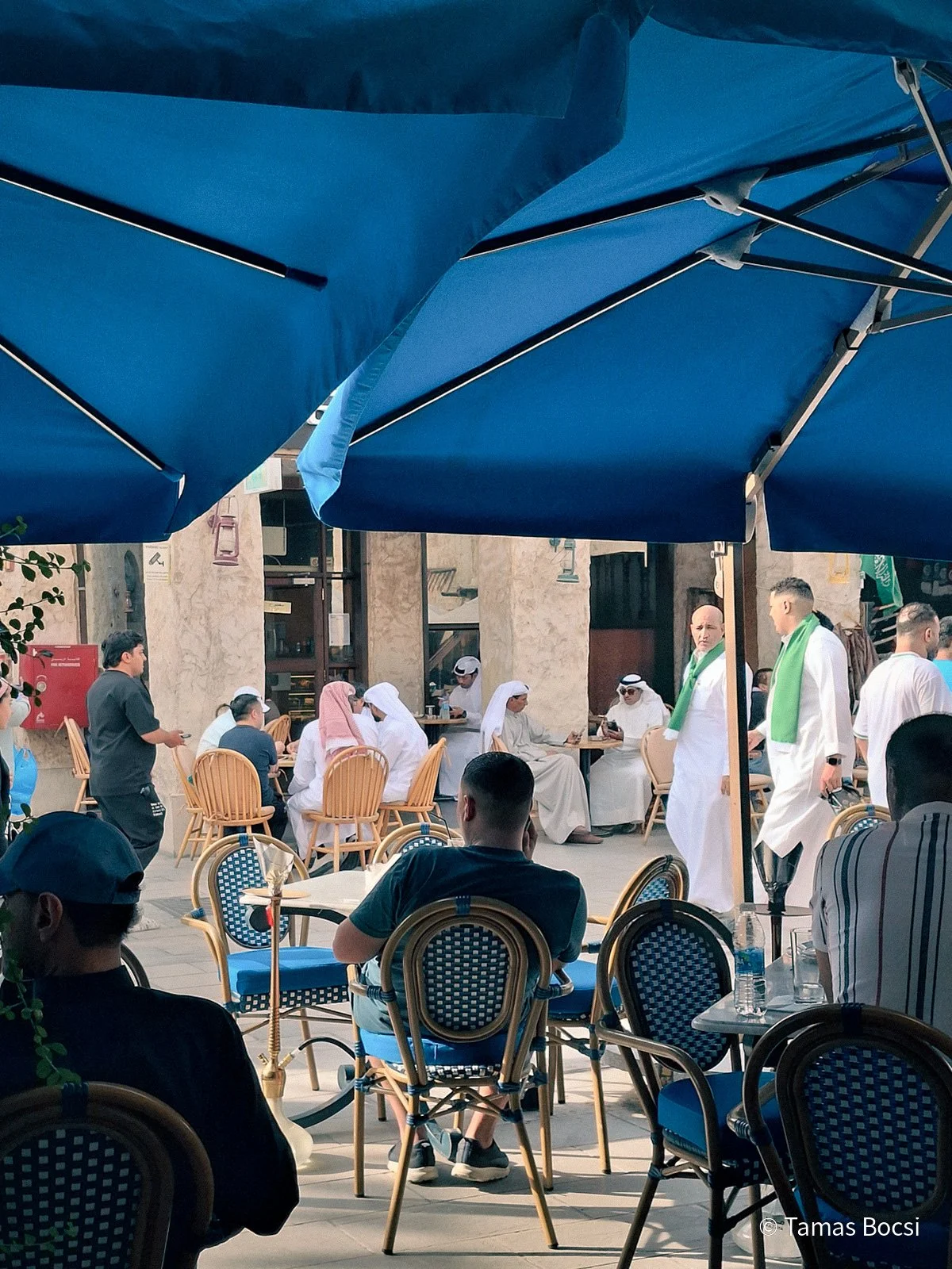 View from Cafe in Souq Waqif