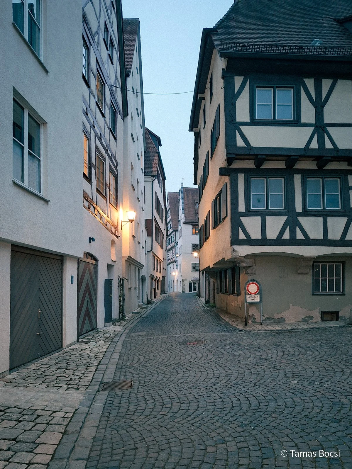 Street in Old Town of Ulm