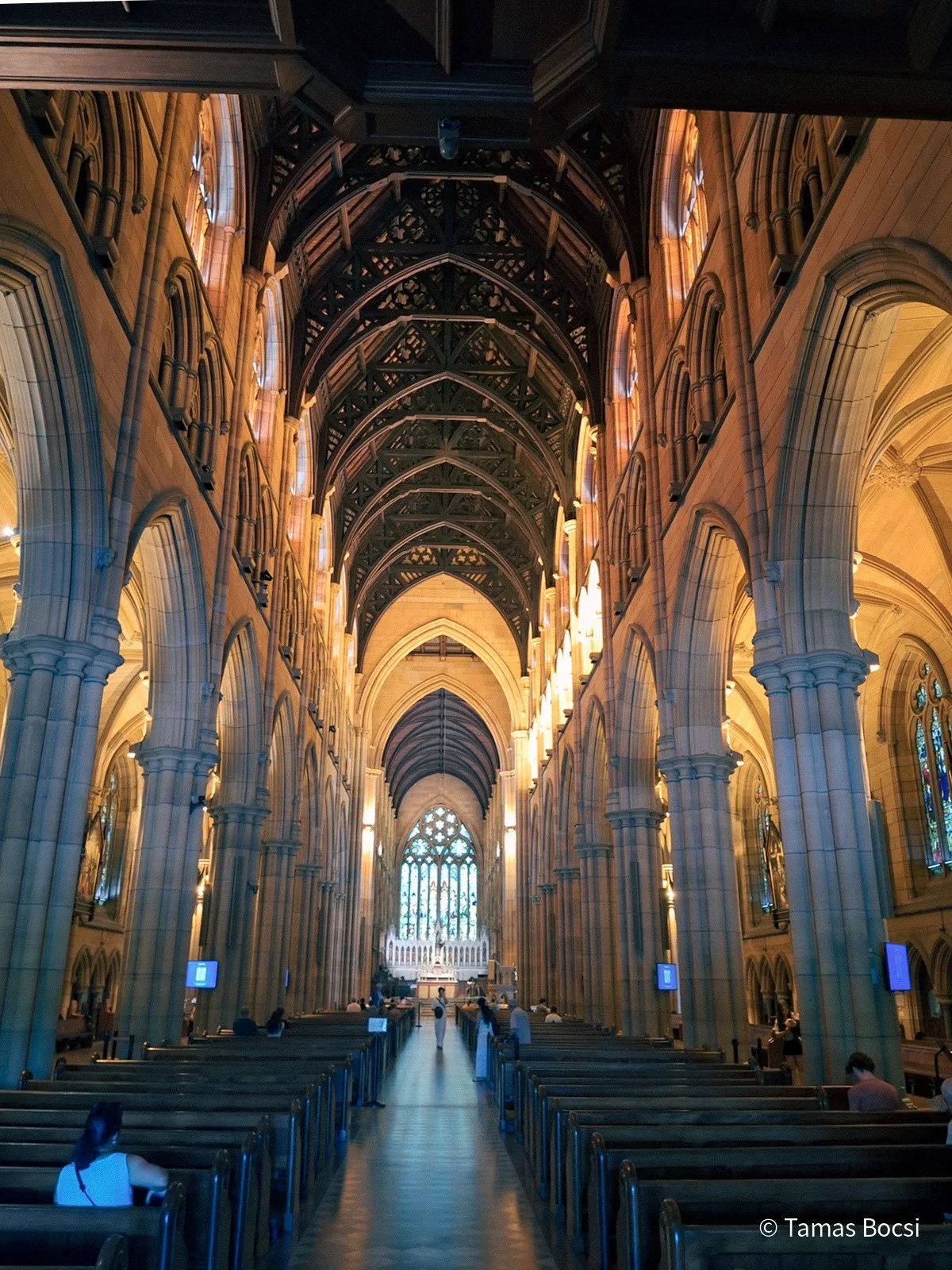 Inside St Mary's Cathedral