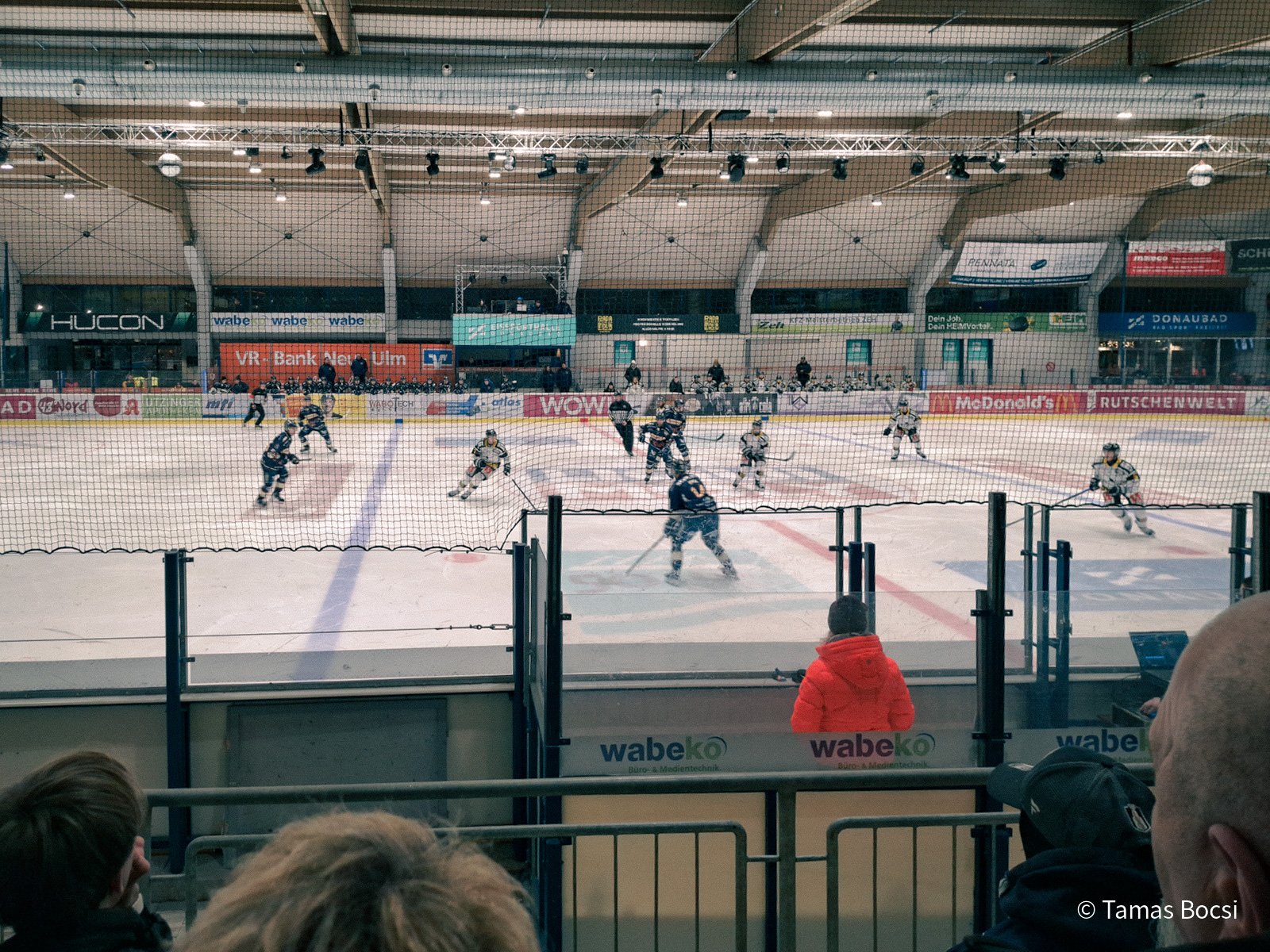 Ice Hockey game between Ulm Devils & Schongau Mammuts