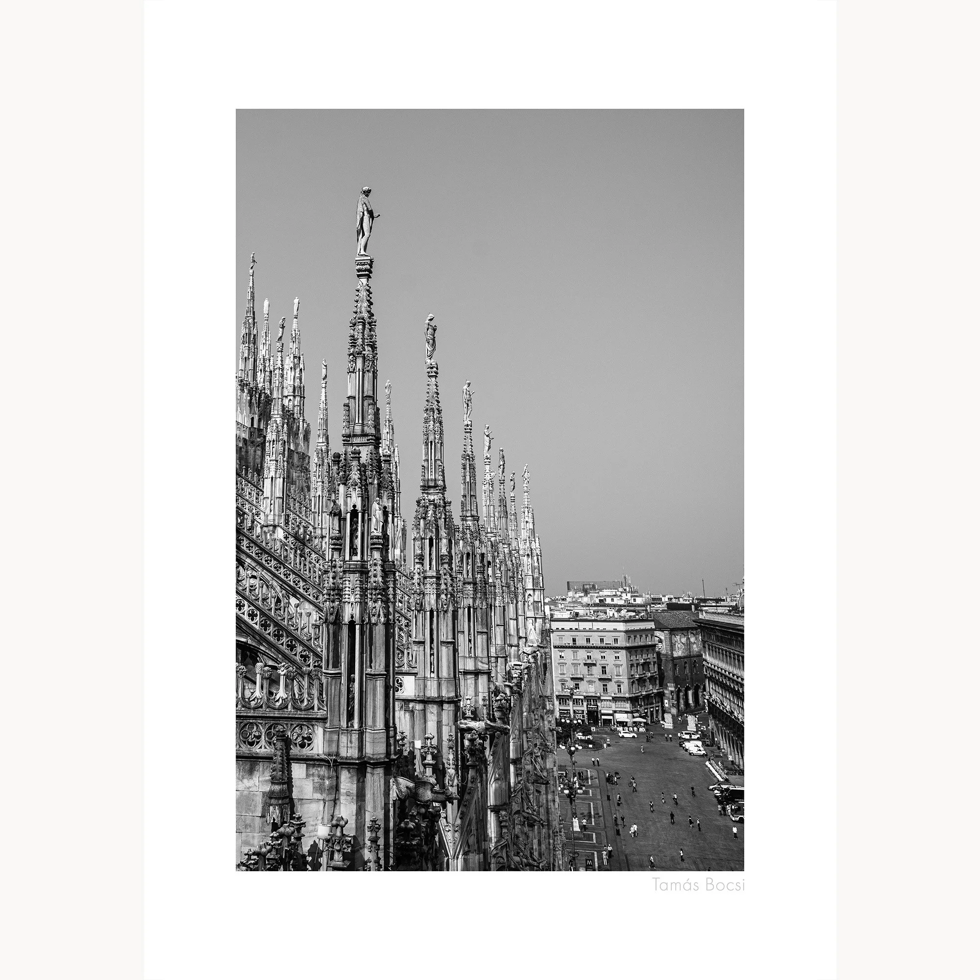 Milan - Duomo Rooftop Spires - Poster