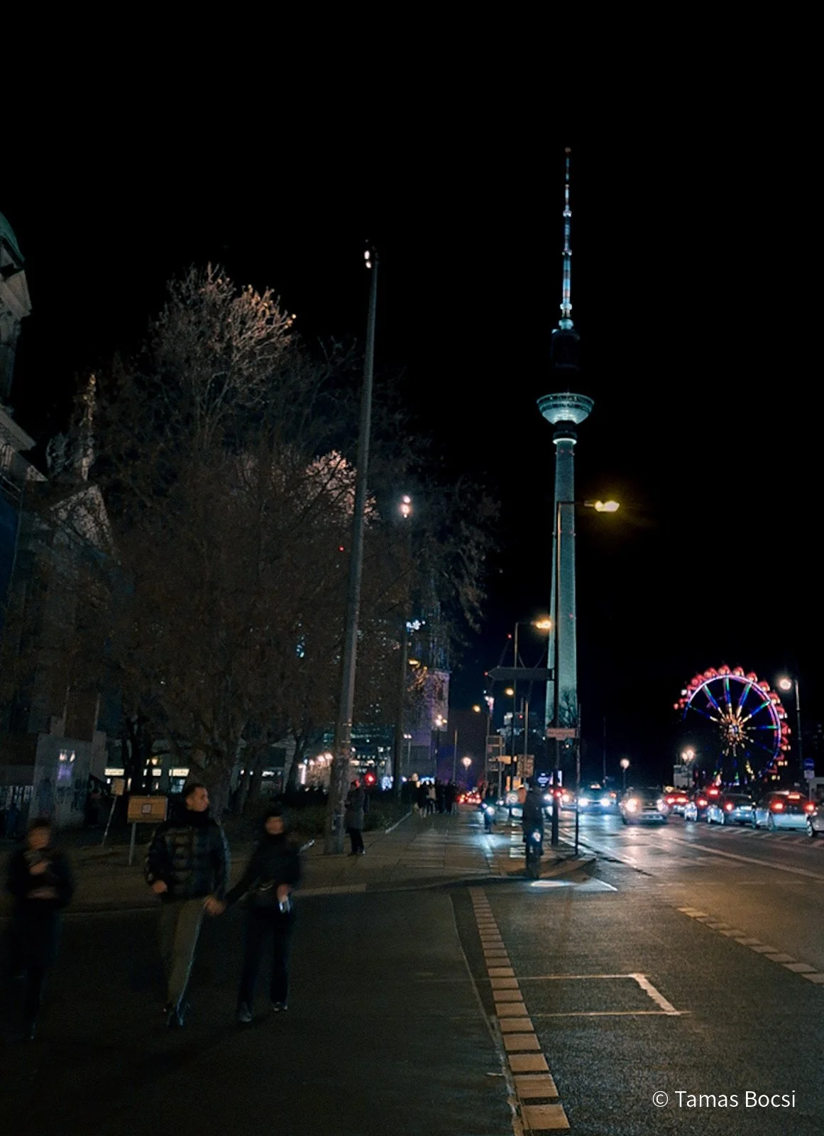 TV-tower  - at night