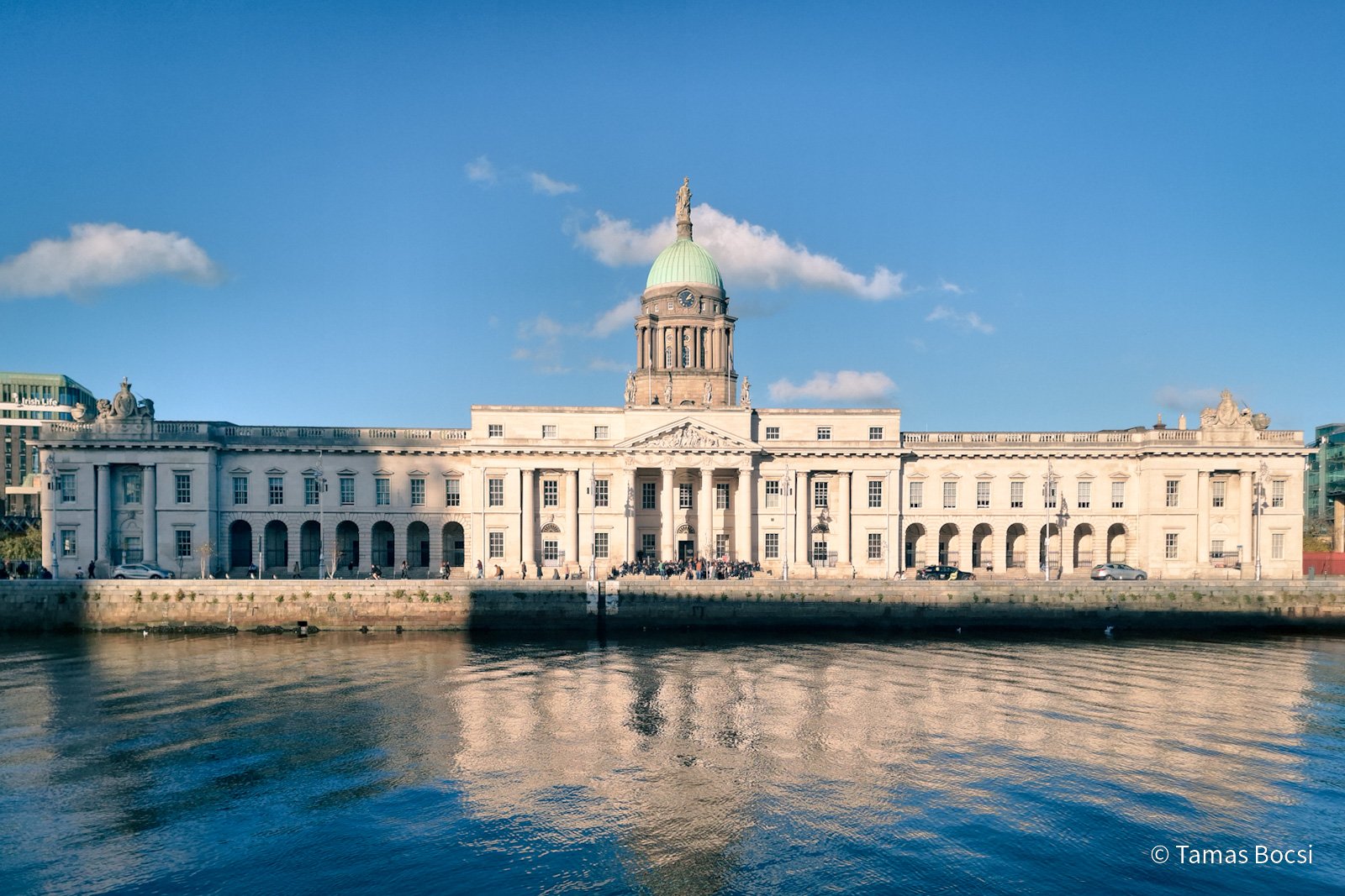 Old Customs House in Dublin