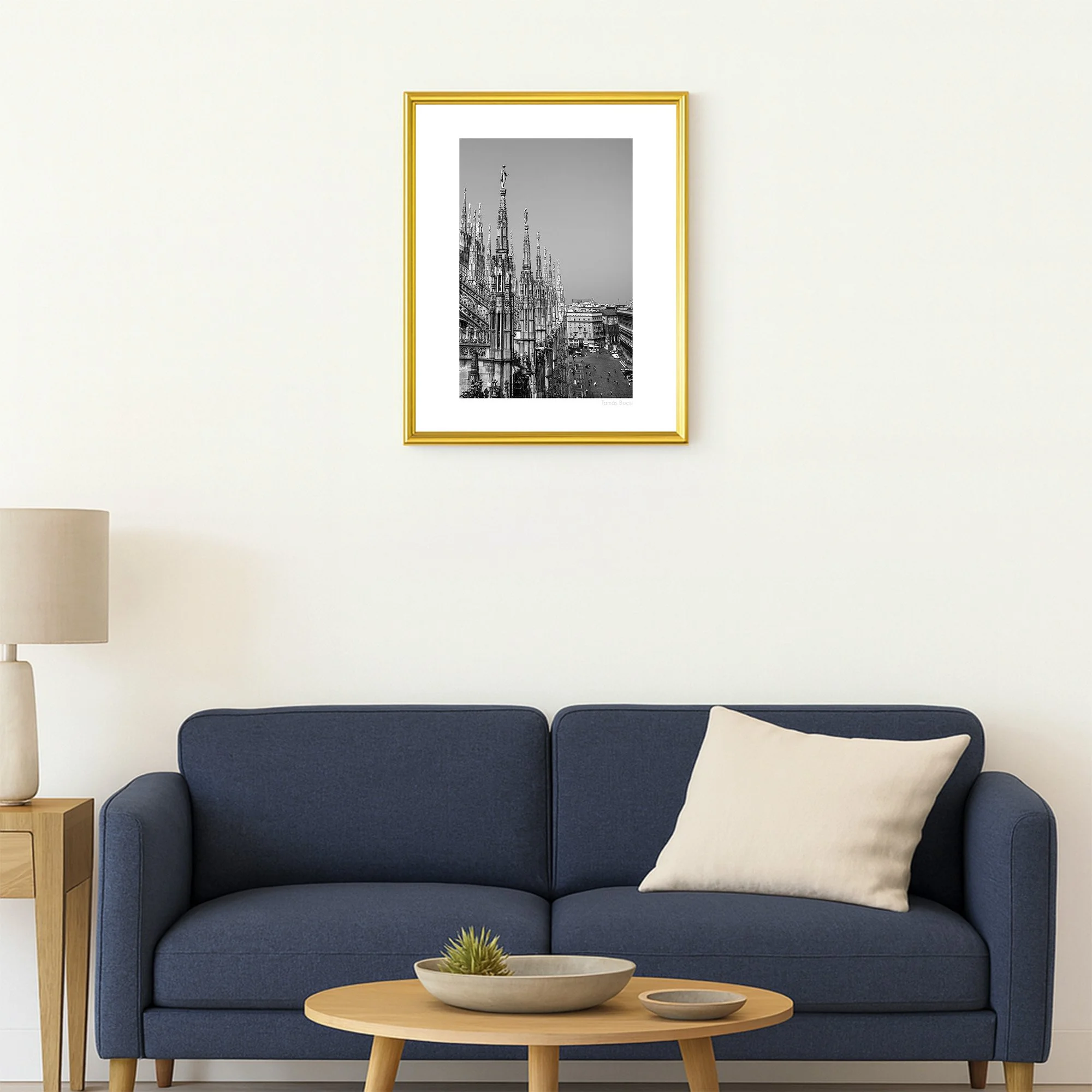 Milan - Duomo Rooftop Spires - Living Room