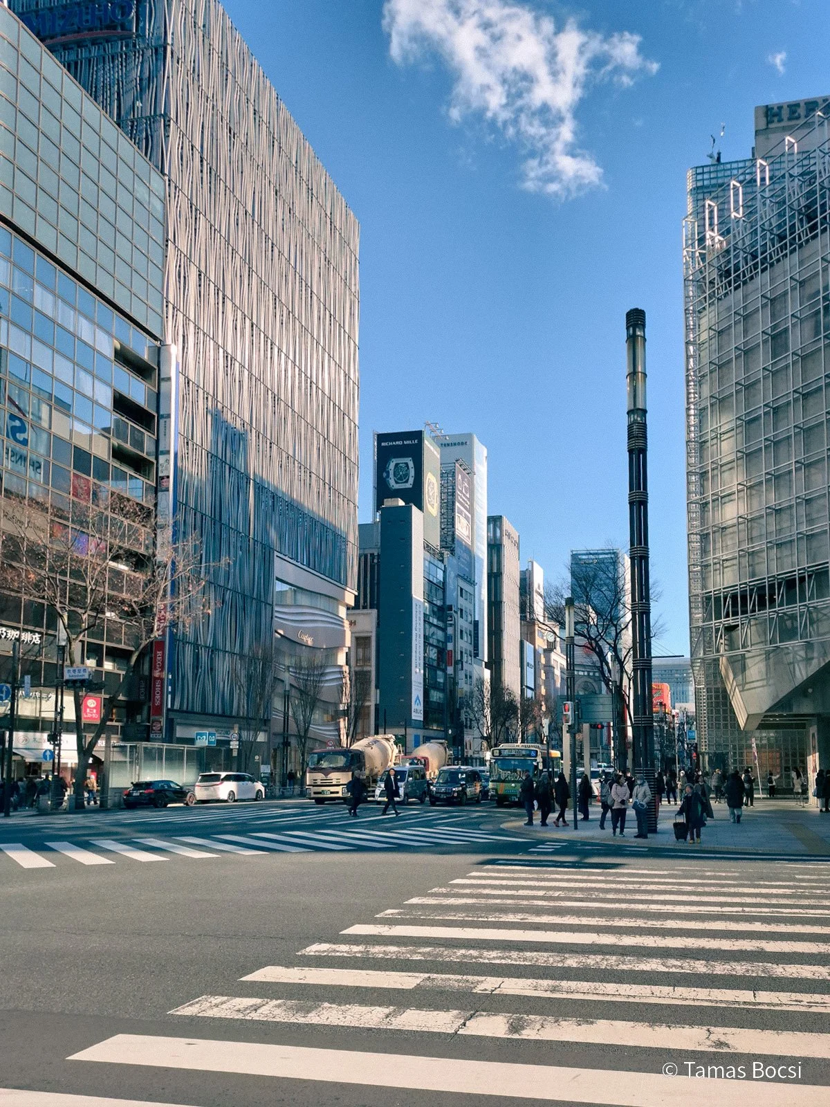 Crossing in Ginza