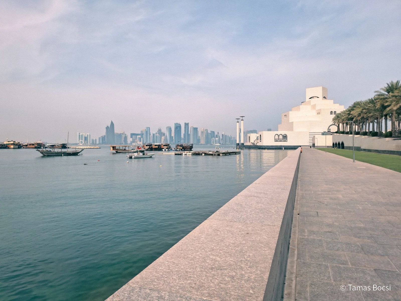 Museum of Islamic Art and Skyline of Doha