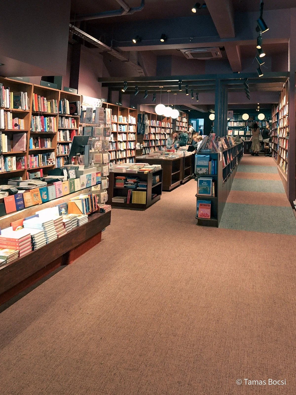 Inside Hill of COntent Bookshop