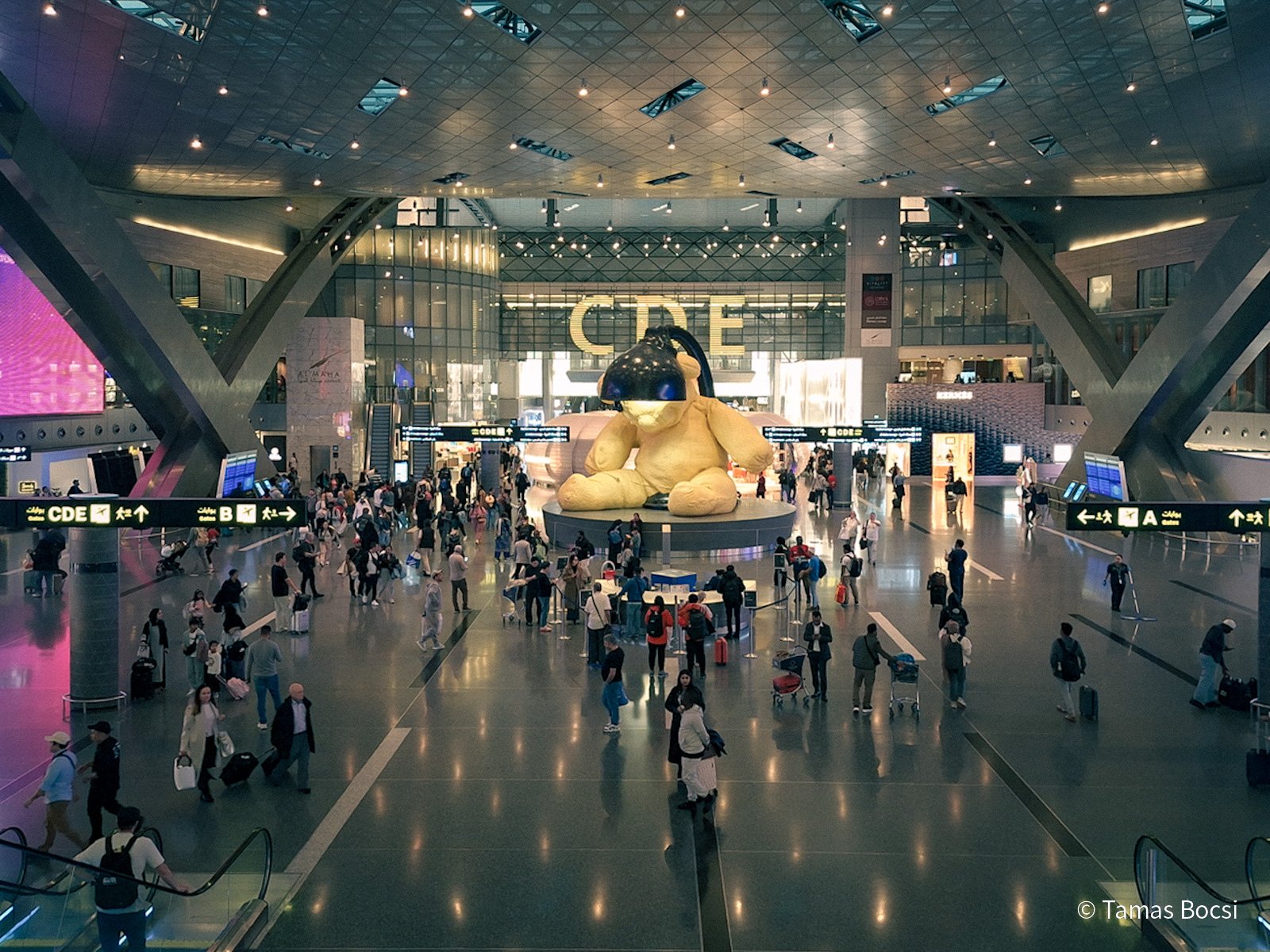 Main terminal Doha Airport