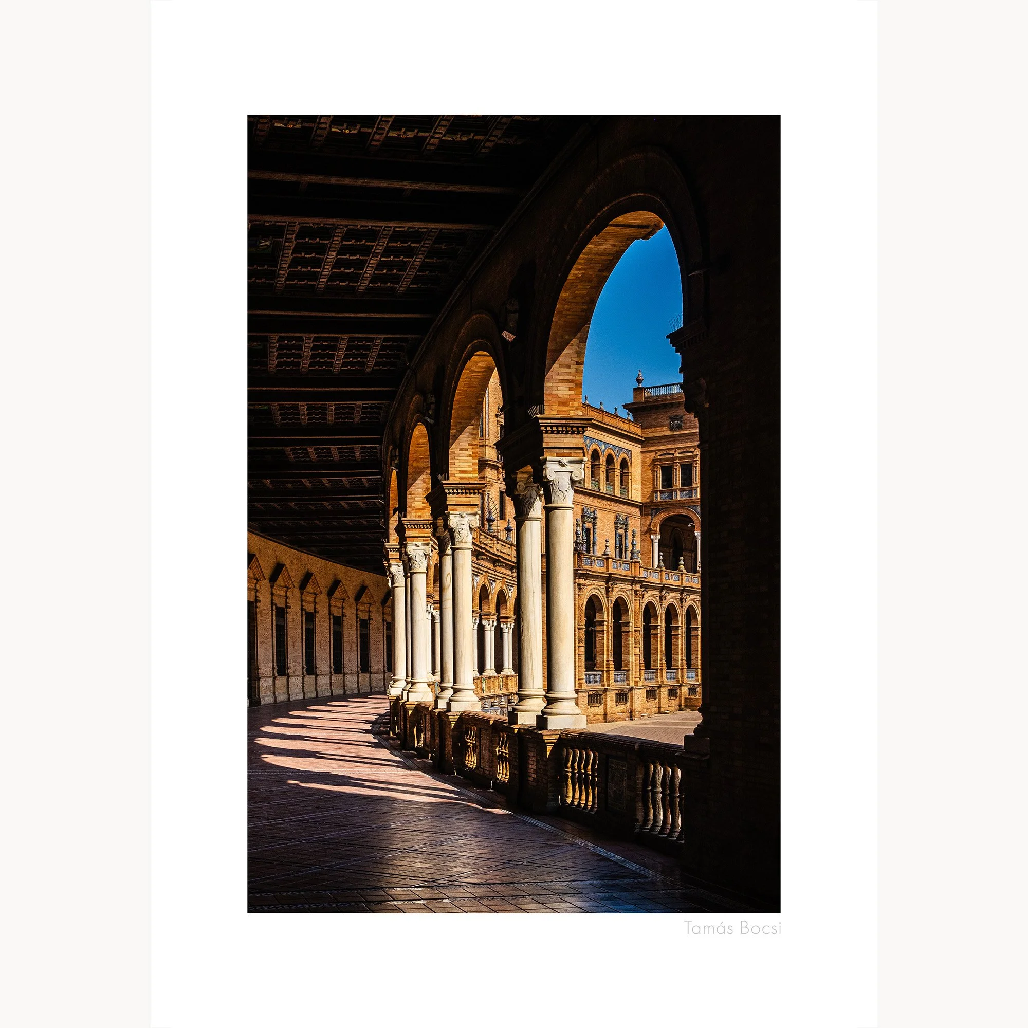 Plaza de Espana Arches, Seville