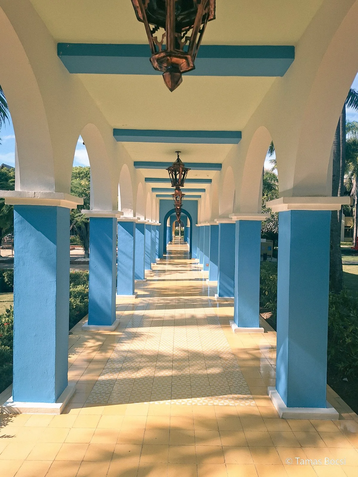 Hallway in Iberostar Waves Costa Dorada