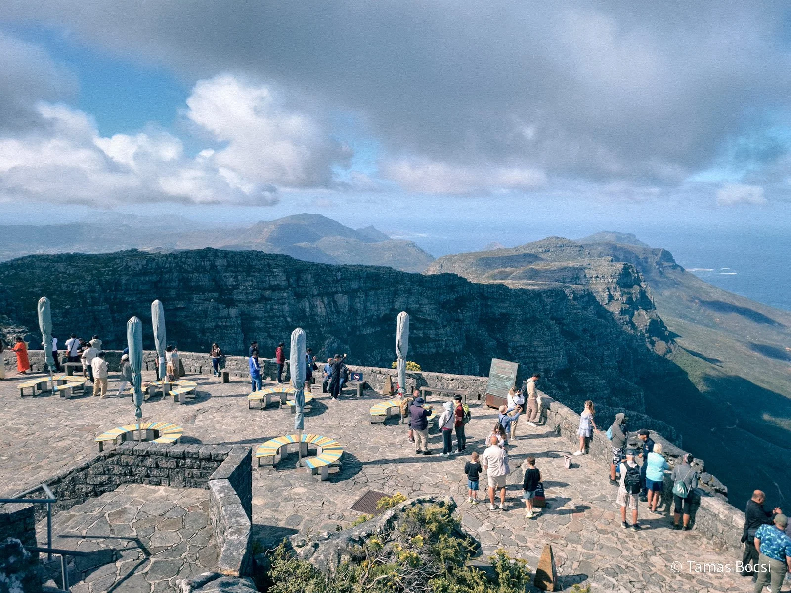 View on Twelve Apostels from Table Mountain