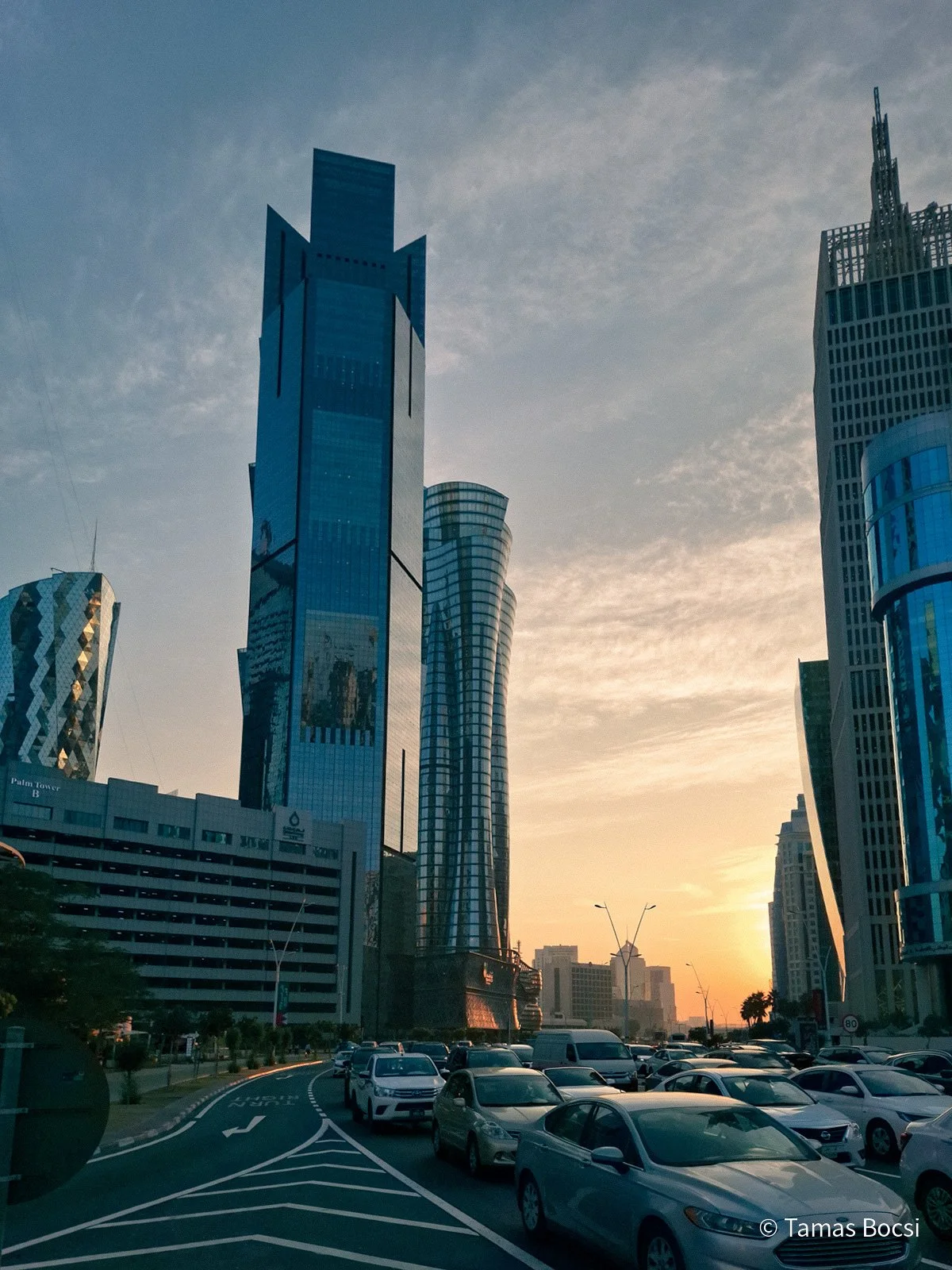 West Bay - at sunset