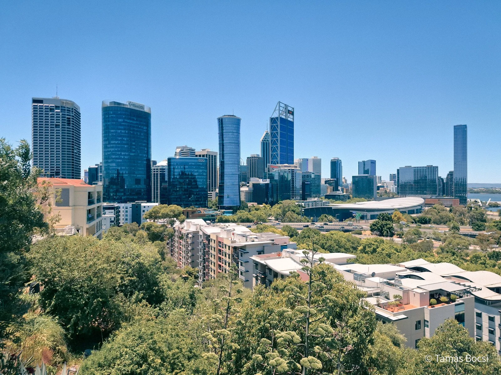 View on skyline from Kings Park