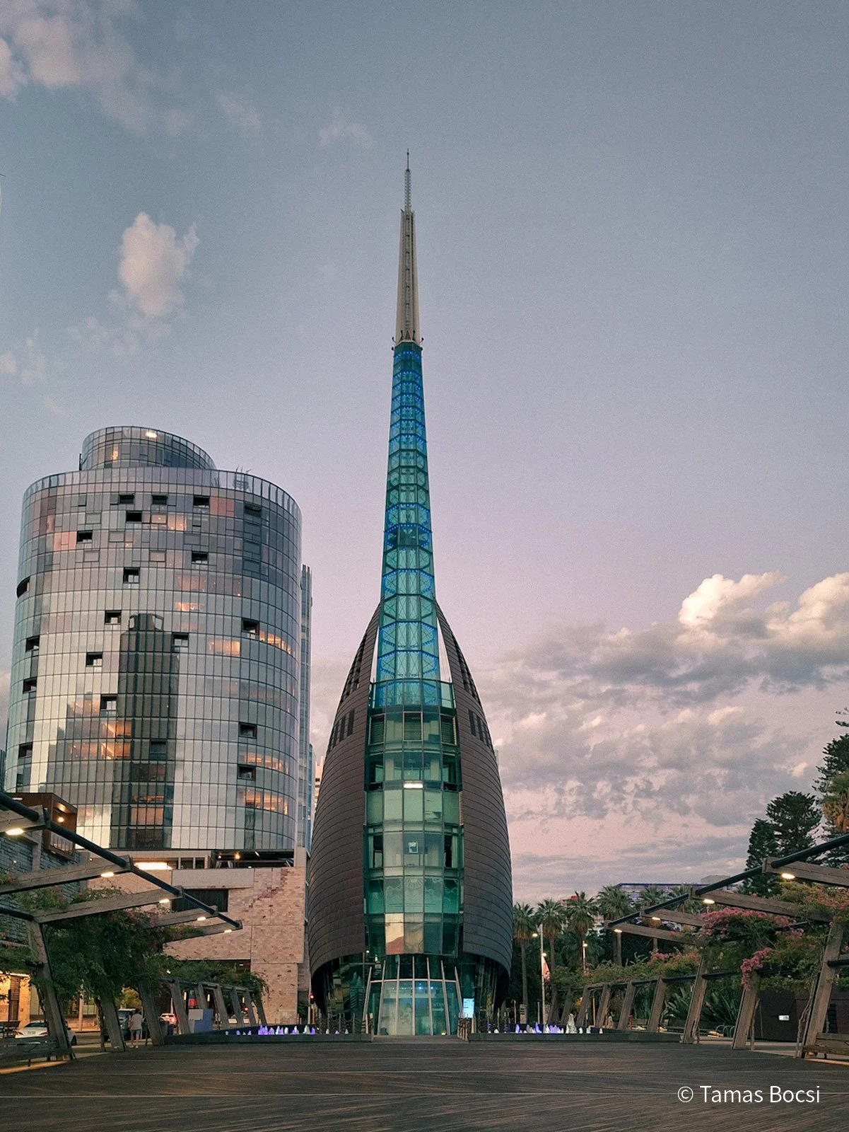 The Bell Twoer - at sunset