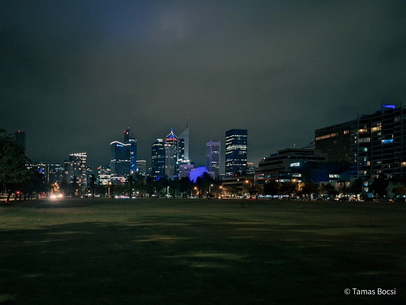 Langley Park - at night