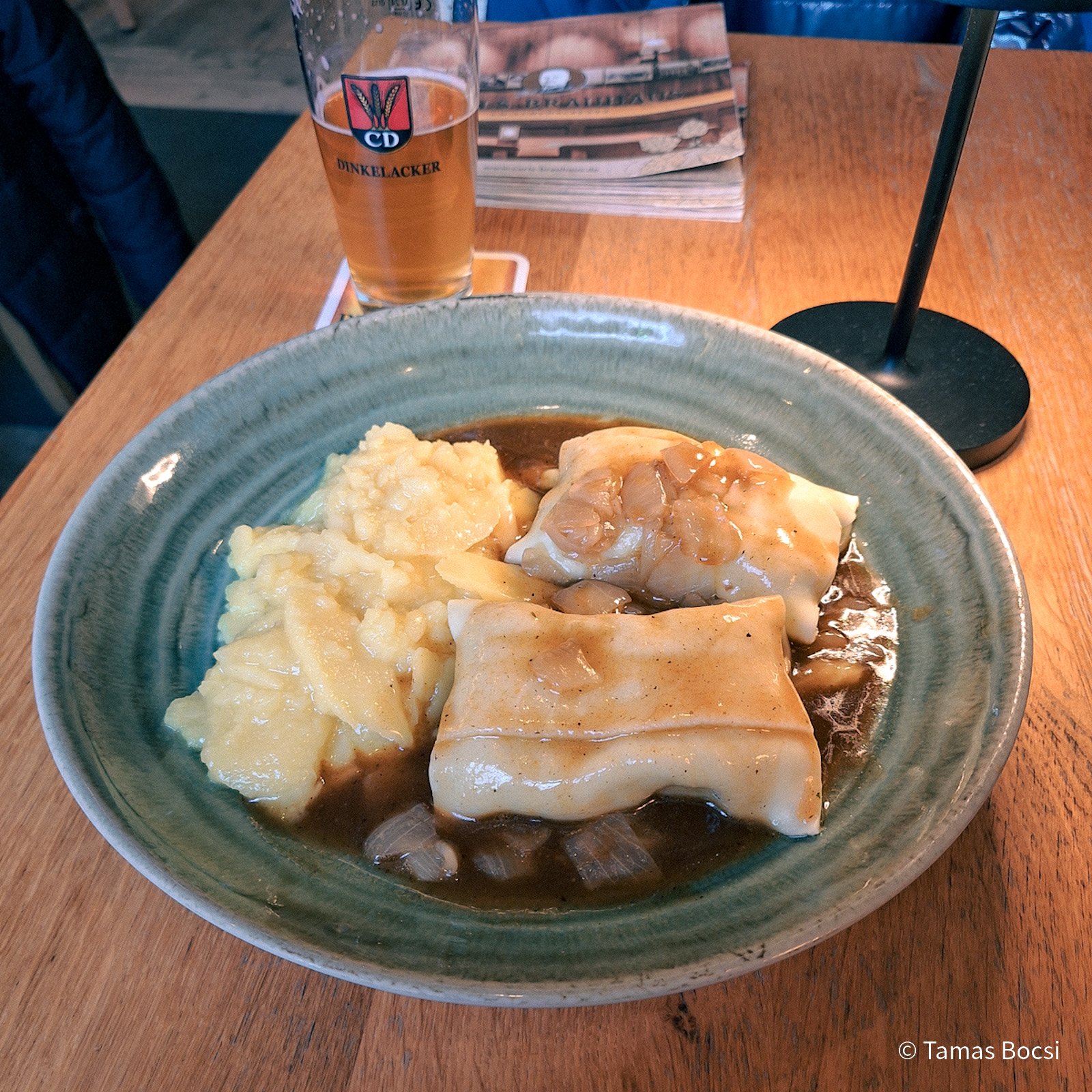Maultaschen in Carls Brauhaus