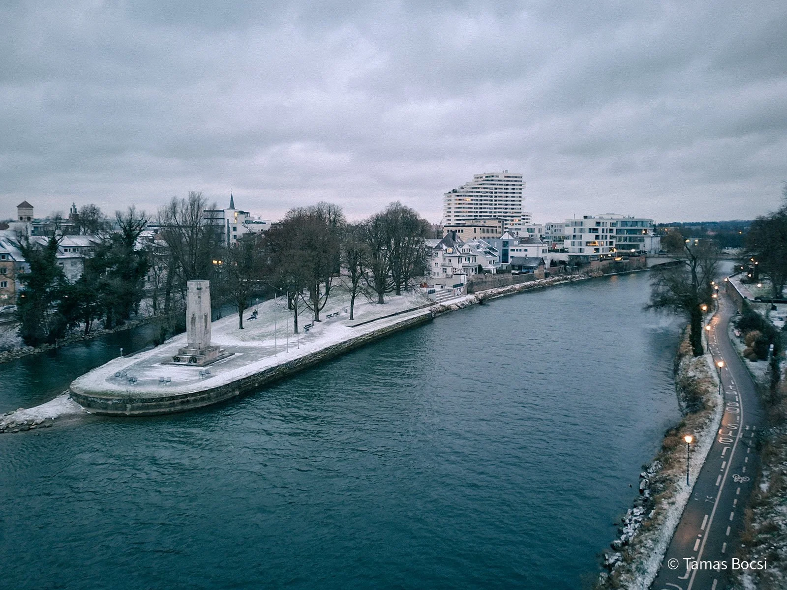 View from Berblinger Turm Ulm
