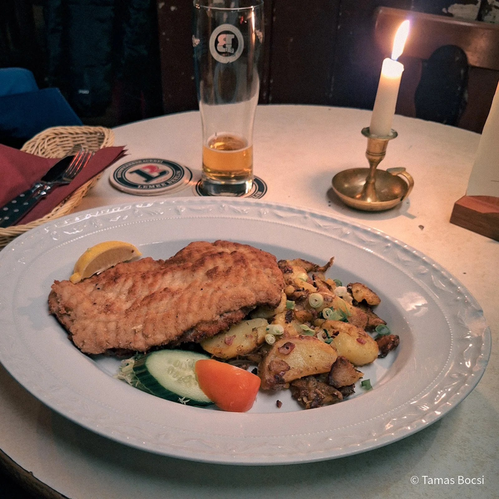 Schnitzel in Tiergarten Brunnen