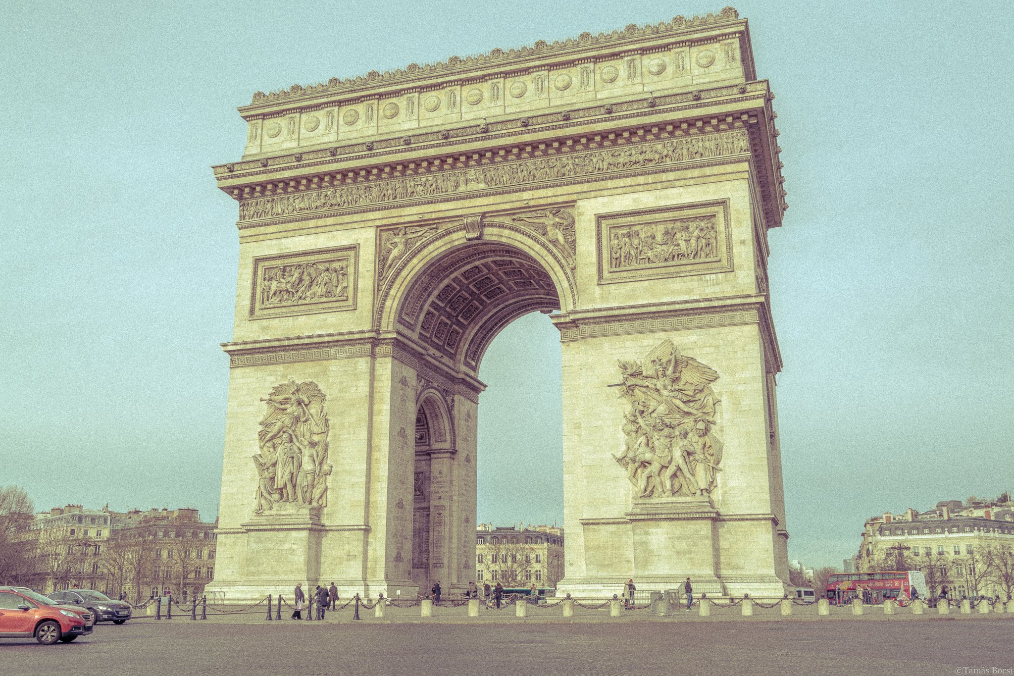 Arc de Triomphe - vintage