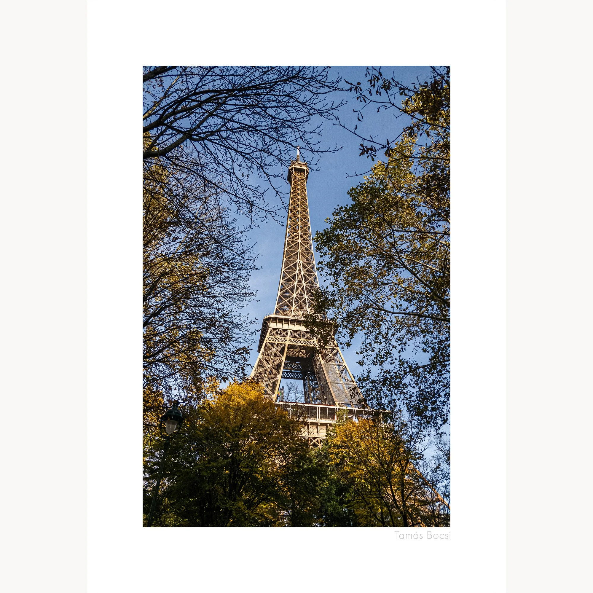 Paris - Eifdel Tower Autumn - Poster