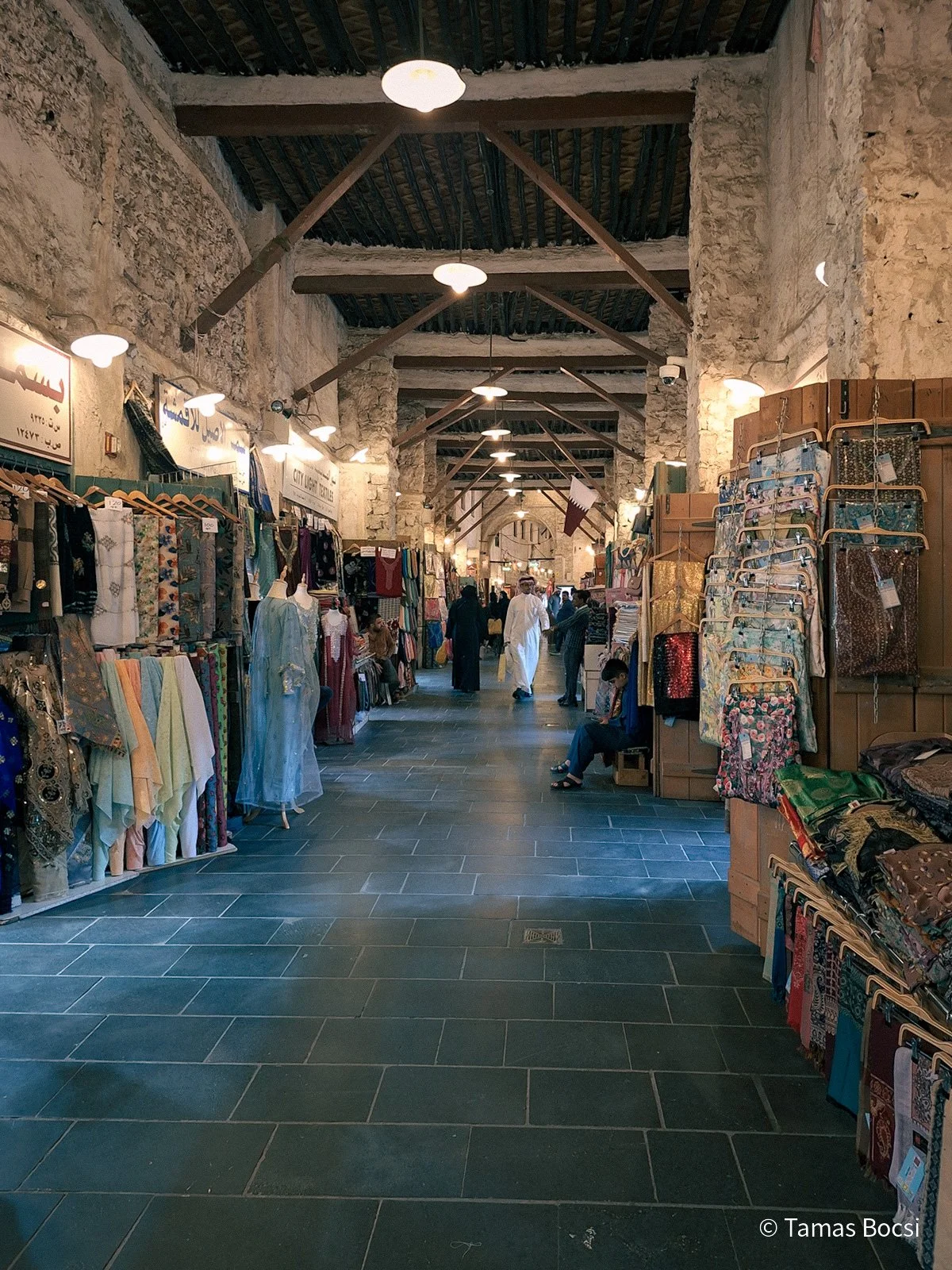 Hallway in Souq Waqif in Doha