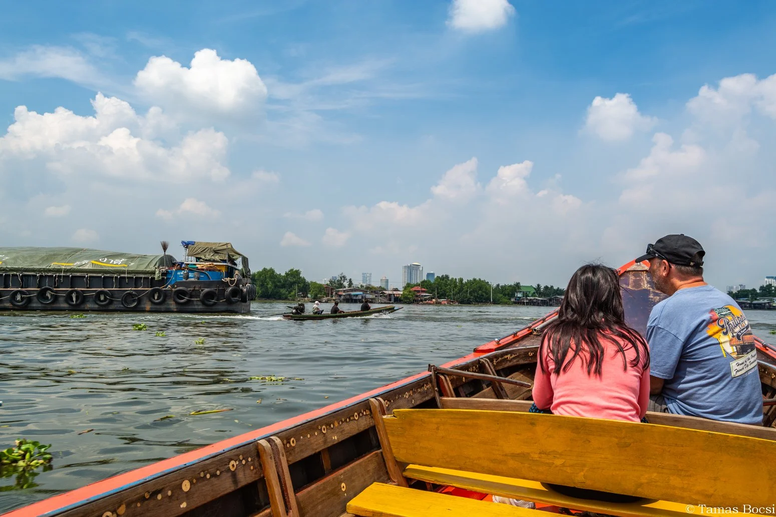 Boat on Chao Phraya River