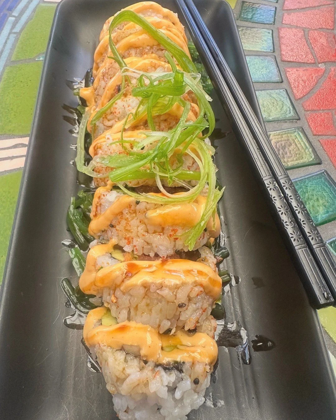 Our specialty Friday Sushi Roll will be a Spicy Korean Roll featuring ahi tuna, cucumber, kimchee, Korean chili sauce, gochujang aioli, and unagi sauce. Join us for dinner tomorrow night and enjoy this roll before it sells out!