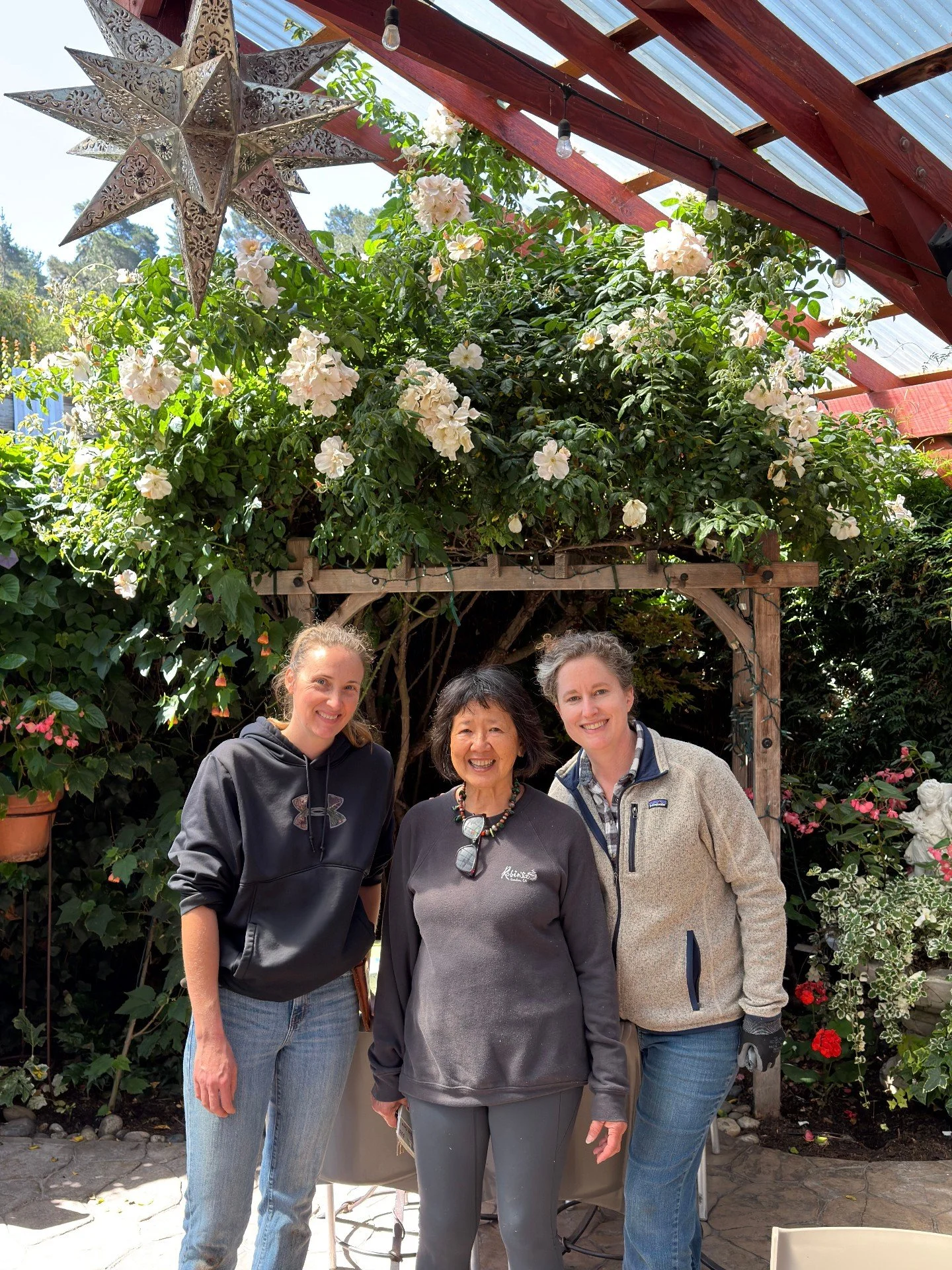 The garden has truly come alive this season, all thanks to the care and dedication of Hilary &amp; Megan, the two incredible gardeners behind it all. Their work creates the setting for so many special evenings, Music Mondays, celebrations, and quiet 