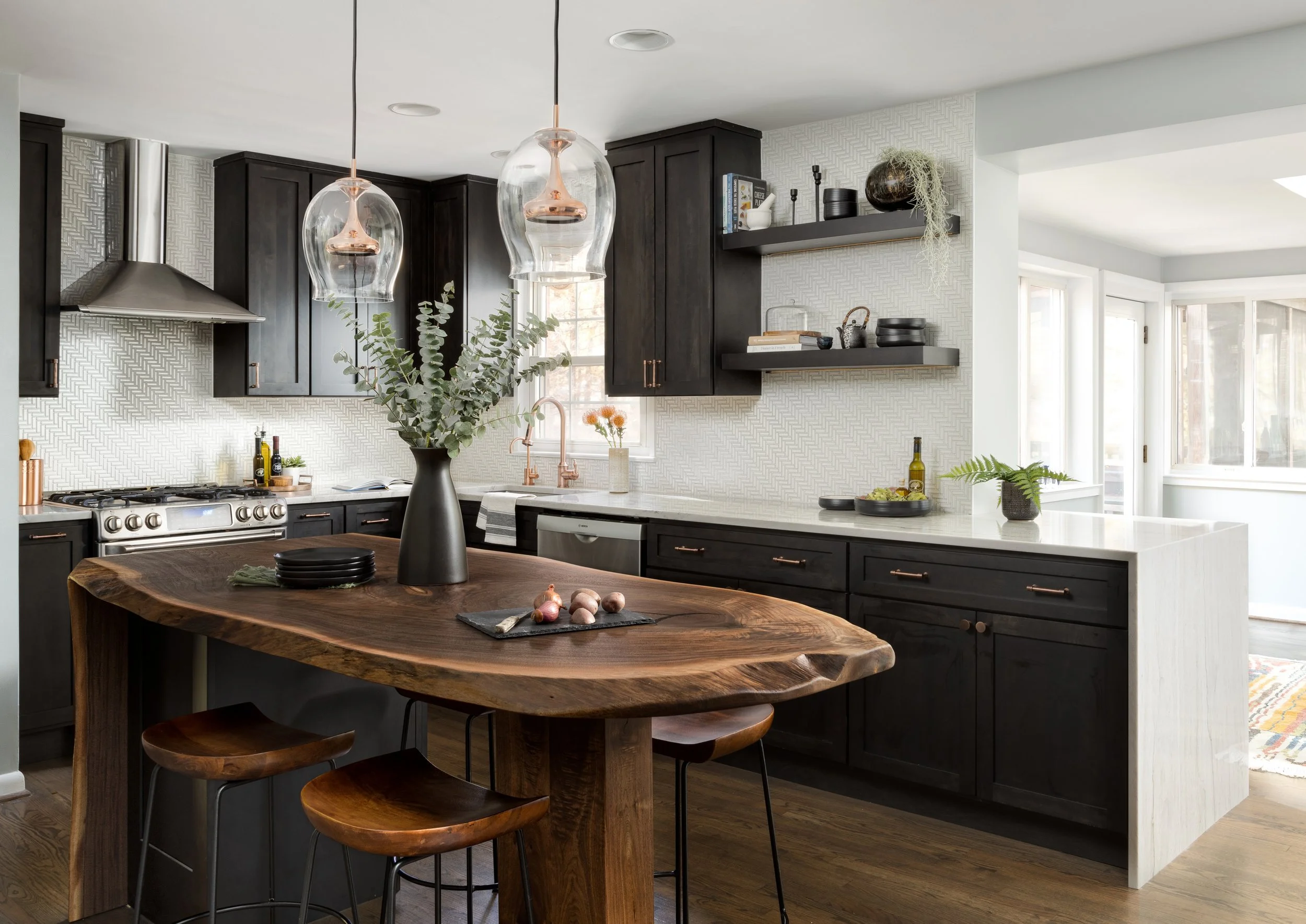 Northwest Inspired Kitchen Remodel in Fairfax, VA by Ann Gottlieb Design - McLean & Great Falls Interior Designer project photo