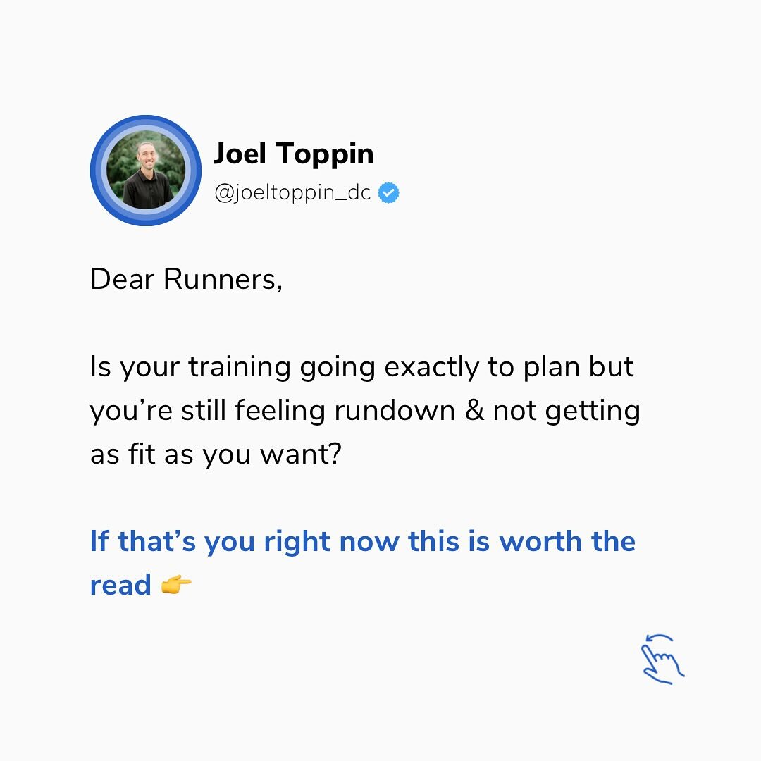 My 3 best recovery tips RN👇

Runners are always looking for ways to optimize their recovery but often times overlook the basics, the low hanging fruit. 

💤 Quality Sleep: If you could bottle up the benefits of a good nights rest into a pill you&rsq