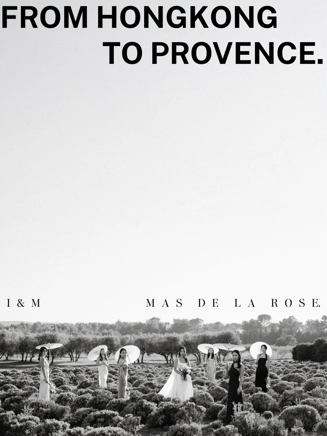 From Hong Kong to Provence.
The sky did the rest.

I. &amp; M. &mdash; Mas de la Rose

First shooter @thelightboxtales 
Second shooter @vivien_malagnat