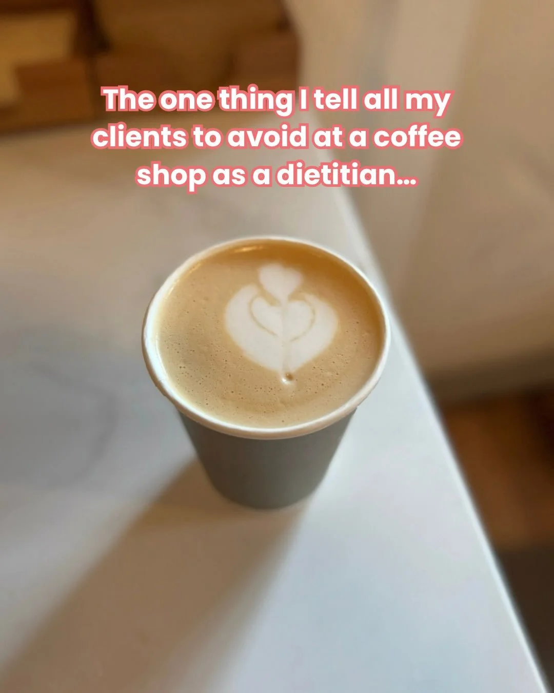 Plot twist: the guilt.

You don&rsquo;t need to order black coffee, skip the whipped cream, choose the lowest-calorie milk, or pretend you actually like the sugar-free version just because you&rsquo;re trying to be &ldquo;healthy.&rdquo;

Sometimes y