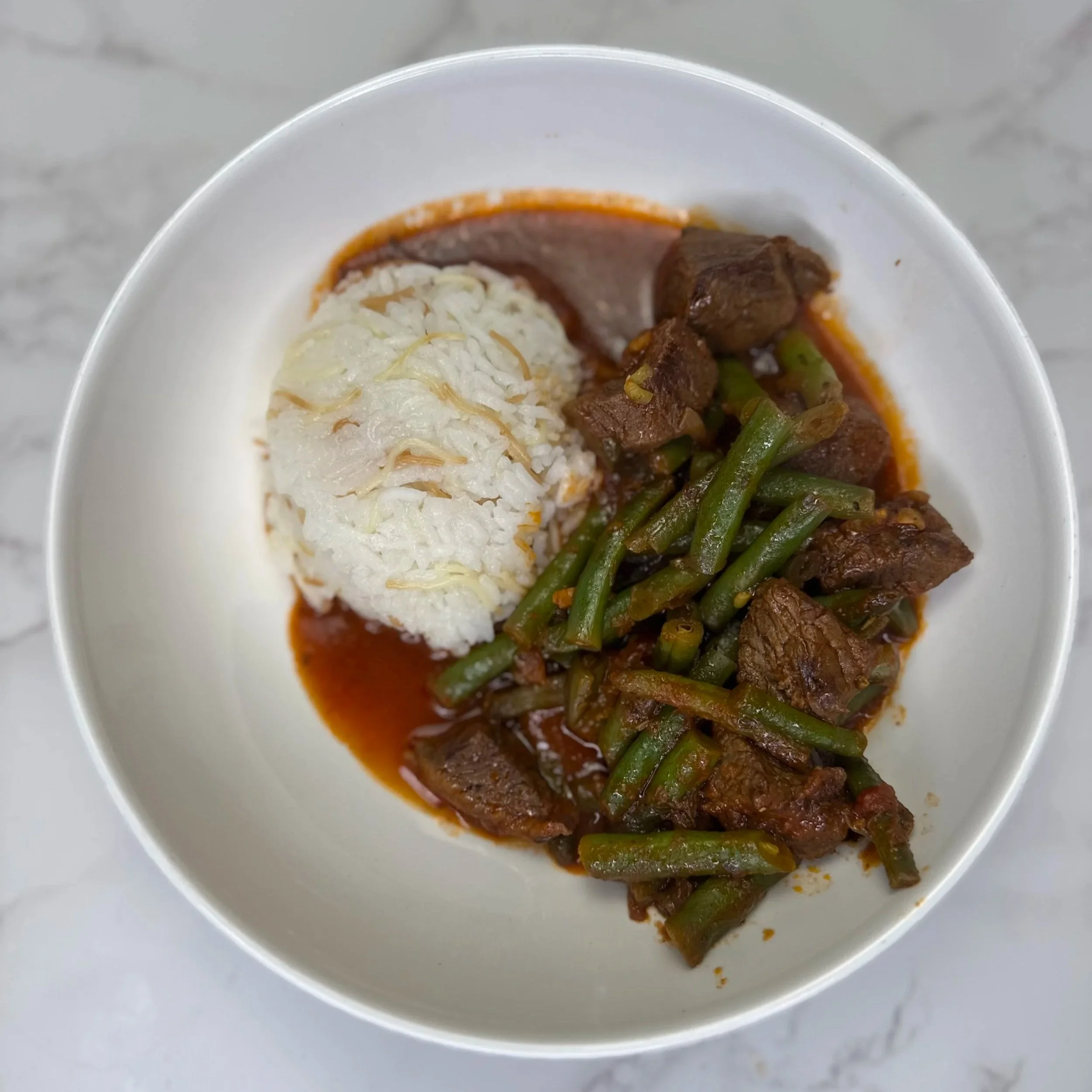 Green Bean Stew with Sirloin(Fasoulya)