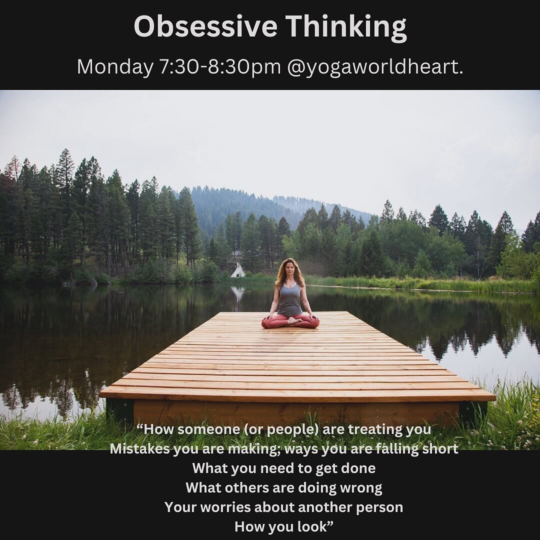 You think too much, that is your trouble. Clever people and grocers, they weigh everything.

~Nikos Kazantzakis

Come explore a way out.
#mindfulmeditation #liveonlinemeditation #obsessive #thoughts #mentalhealthawareness