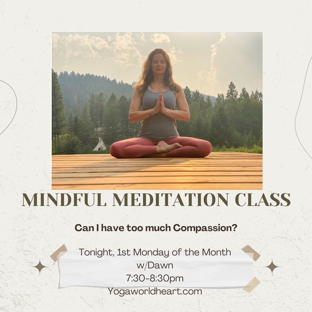 Tonight, 7:30-8:30pm pacific, for a discussion, an interactive dharma talk, and meditation🙏🏽 from the comfort of your home🫖

#mindfulmeditation #liveonlinemeditation #dharmatalk #dialogue #sangha #community

@yogaworldheart
