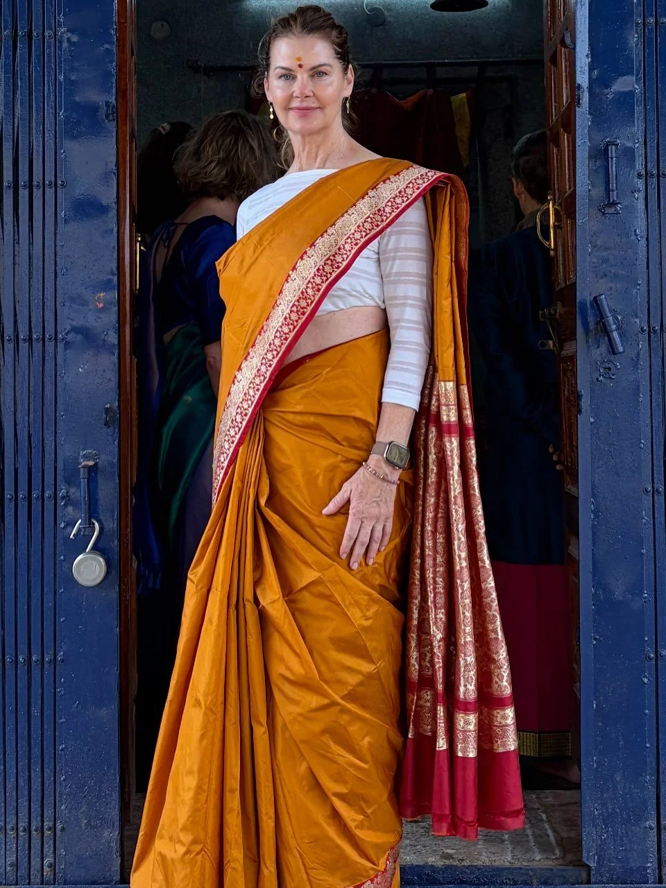 Immersed in yoga practice and study in Bellur, India, the birthplace of Mr. Iyengar. 

Feeling honored to walk this sacred ground. 

@westlakeyoga_co @agourapowerofyoga_new 

#inmyelement #lovemylife #yogastudent #yogateacher #svadhyaya #lakshmi #iye