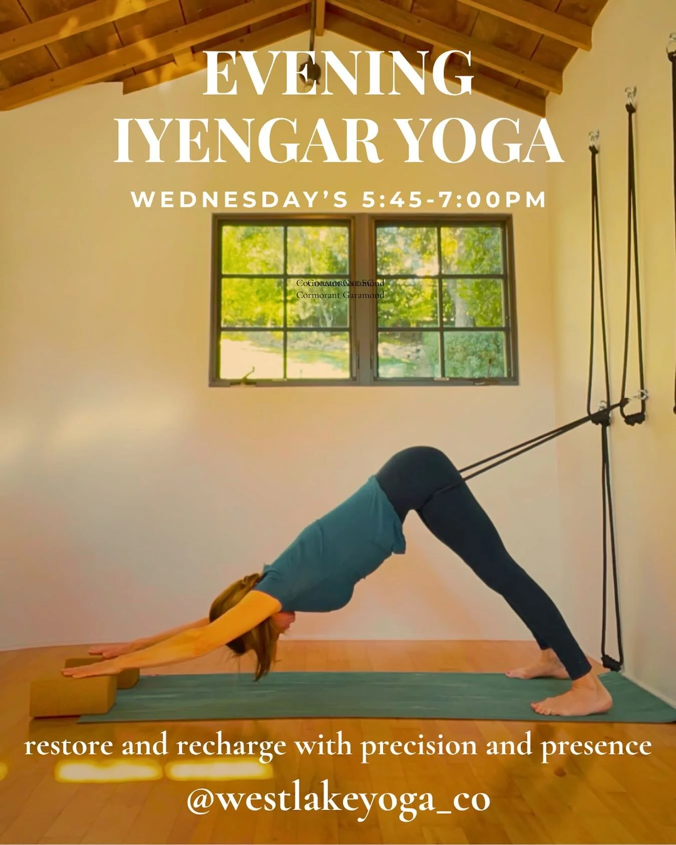 Starting next week evening Iyengar class on Wednesday evenings 5:45-7:00pm @westlakeyoga_co 

Hope to see YOU there🙏🏽🌼

#Iyengaryoga #inperson #iyengaryogateacher