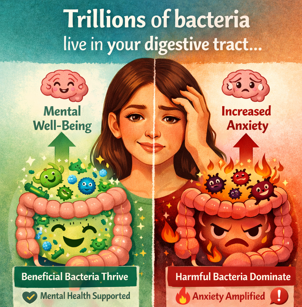 Your Gut Is Talking to Your Brain About Your Anxiety