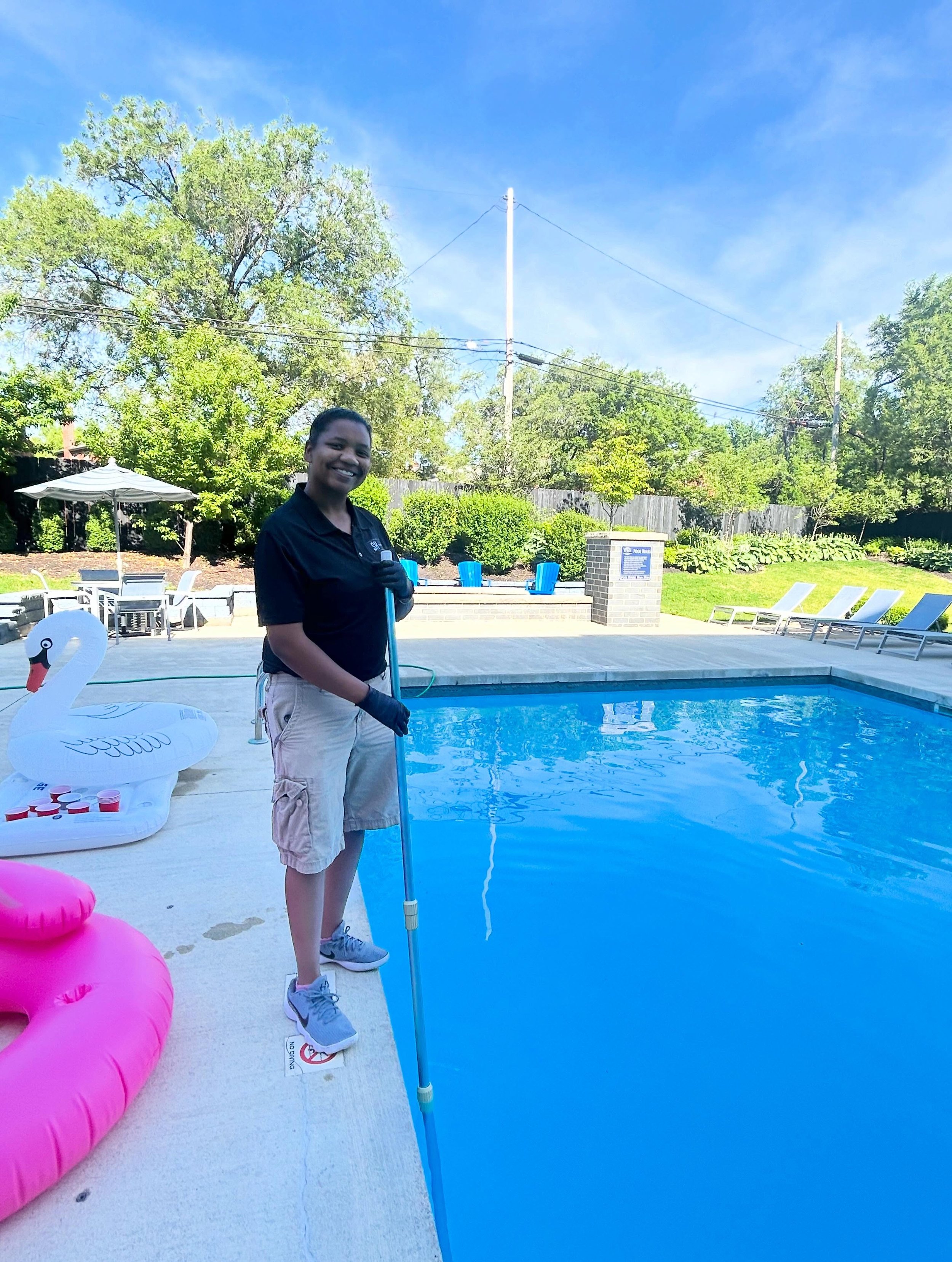 A big thank you to Ashley, our amazing Maintenance Technician, for all of the hard work she puts into keeping our pool looking its best every day! ☀️🏊&zwj;♀️

Ashley&rsquo;s dedication does not go unnoticed. We appreciate everything you do for the S