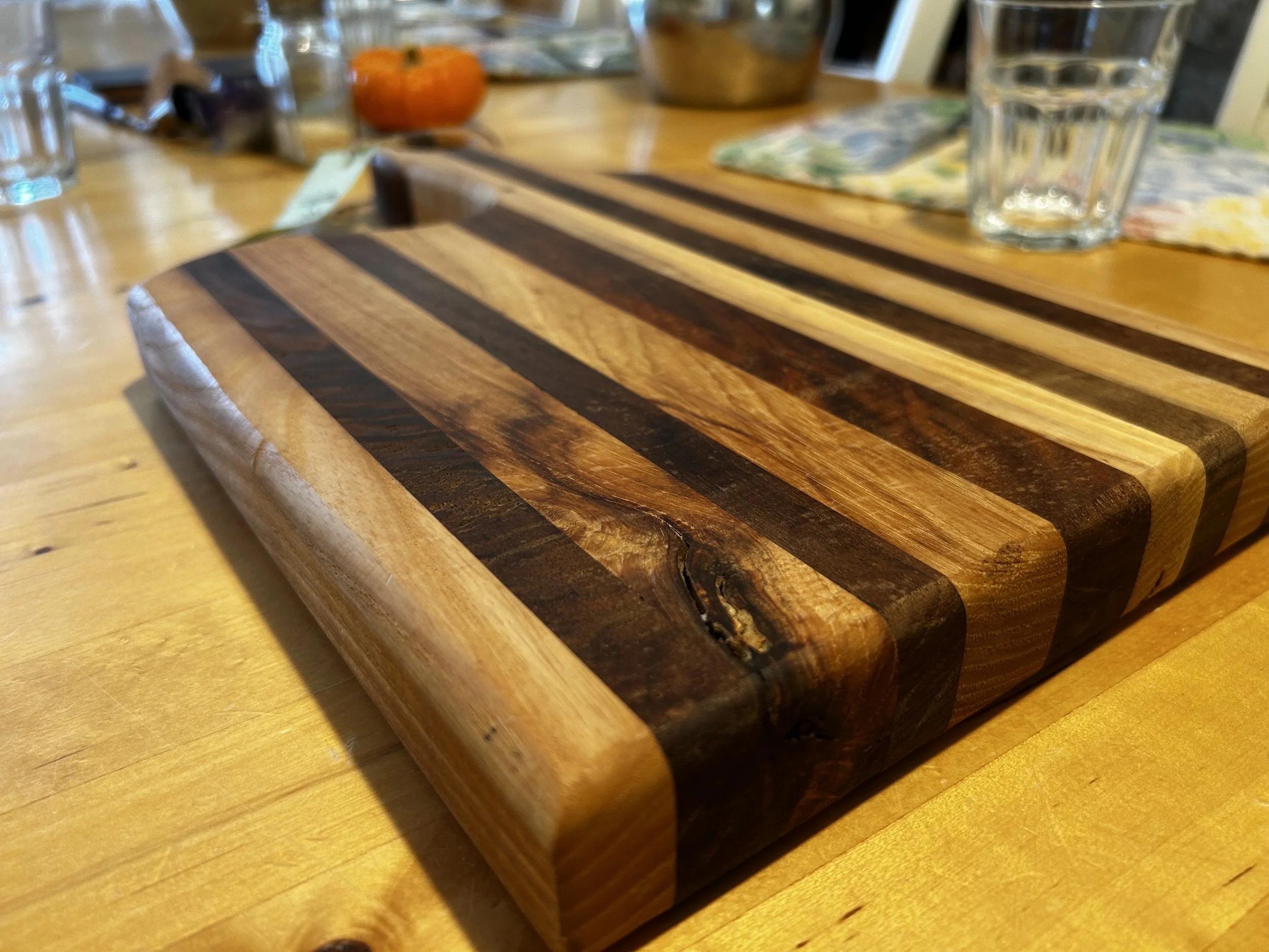 Oak, Walnut and Ash Chopping Board
