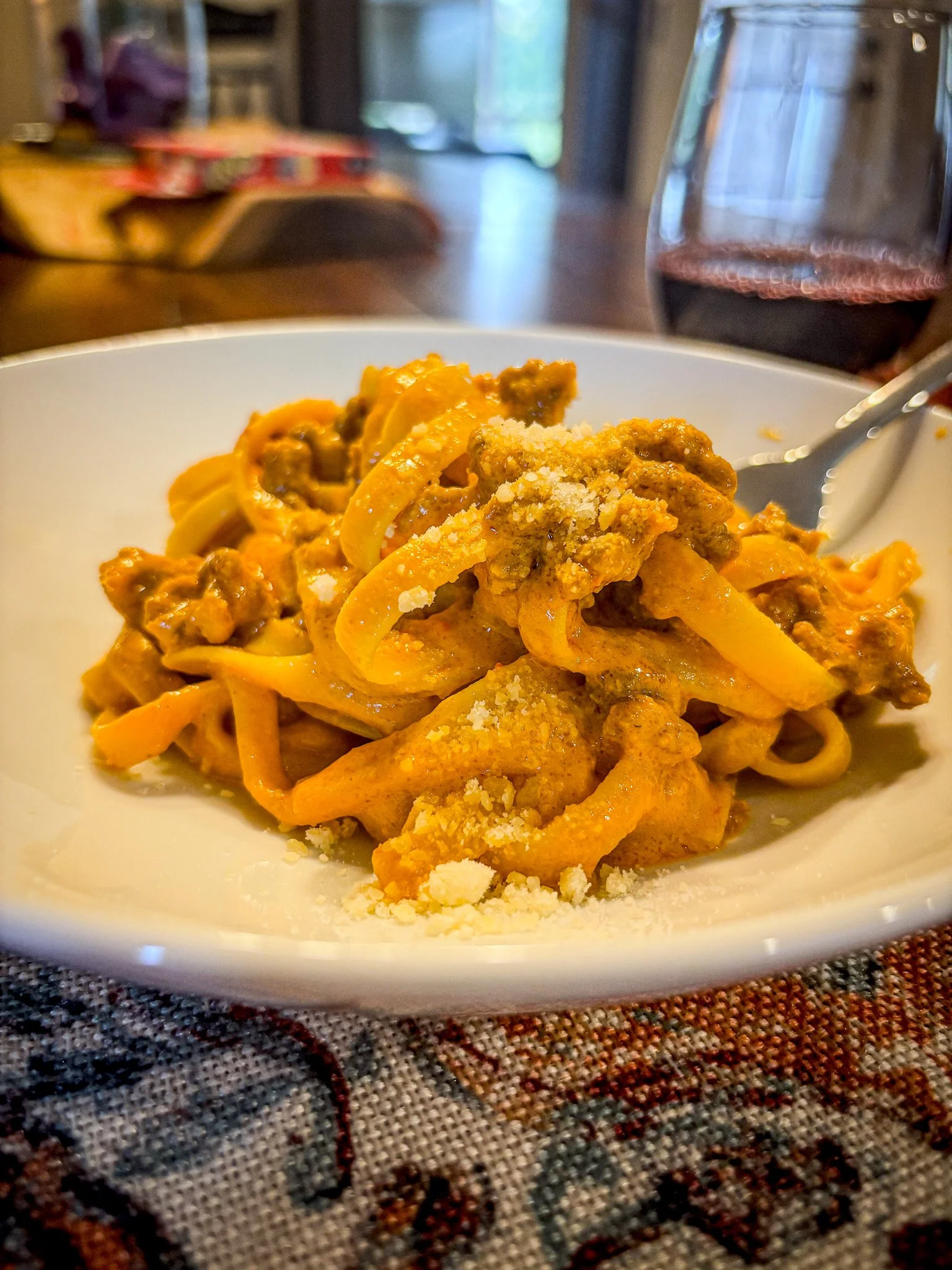 Chorizo and Meyer Lemon Pasta
