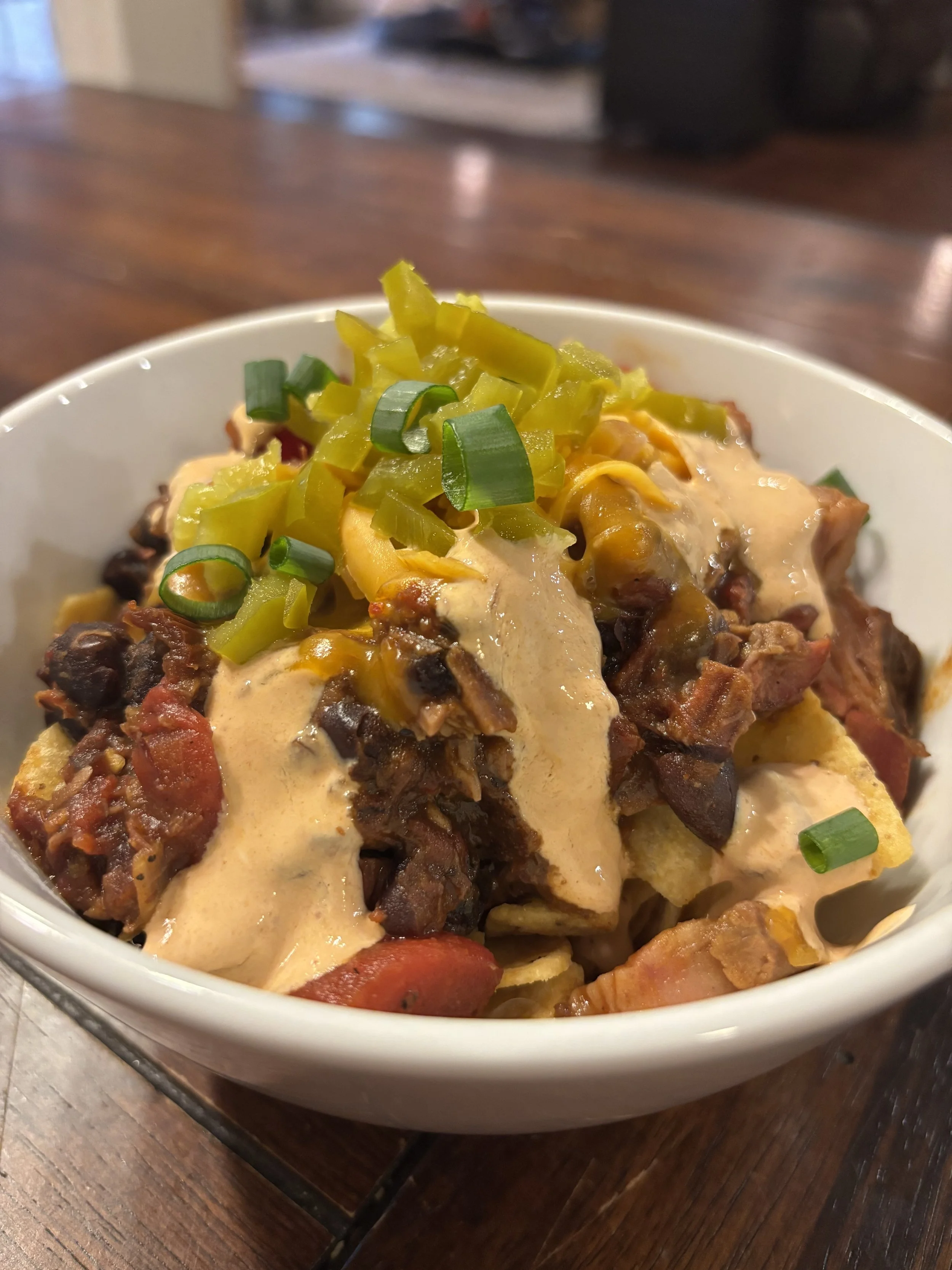 BBQ Frito Chili Pie