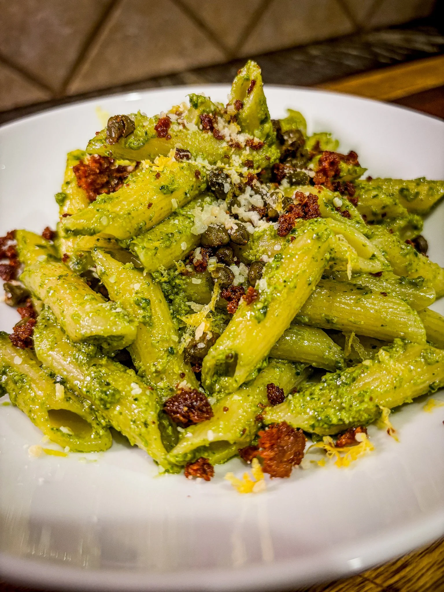 Lemon Pesto Pasta