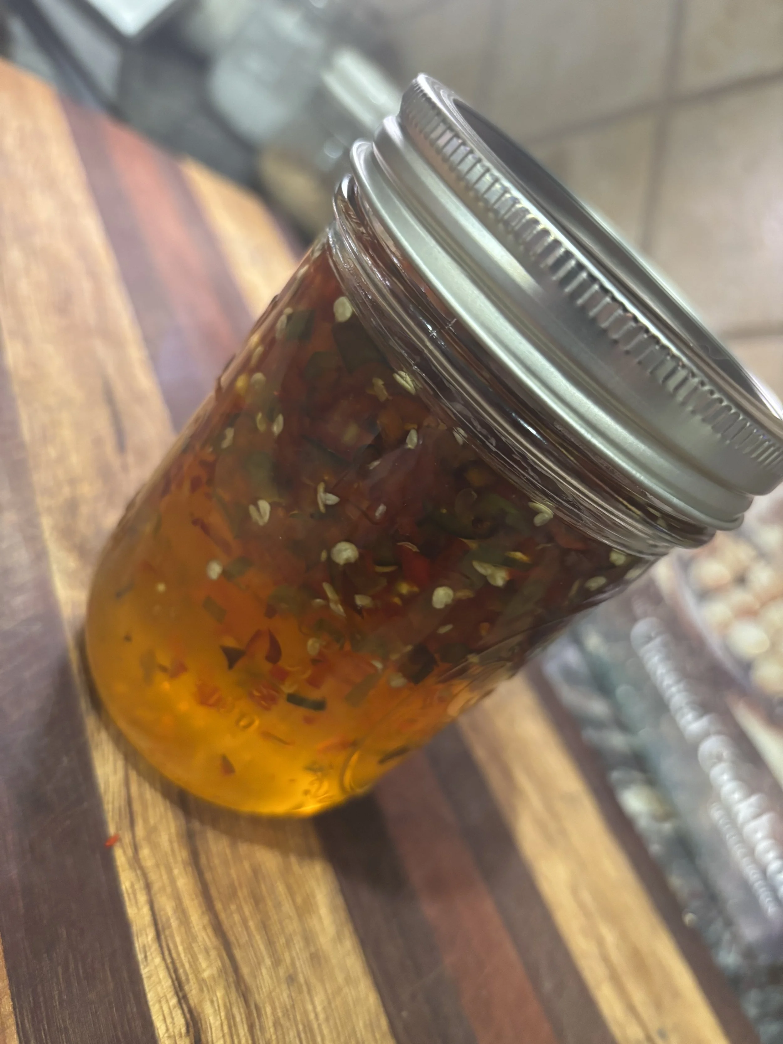 Jalapeño and Serrano Jelly