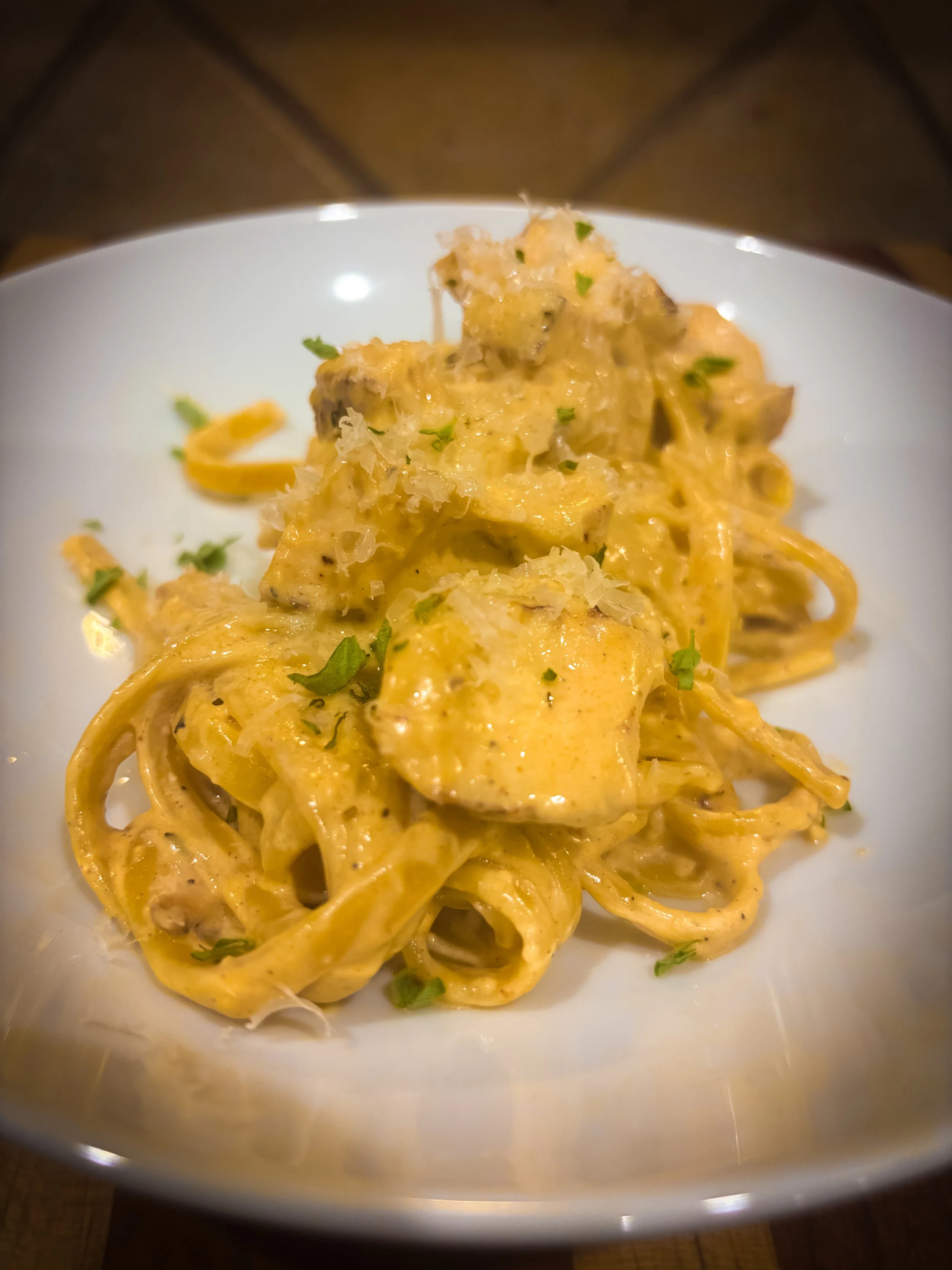 Chipotle Chicken Alfredo 