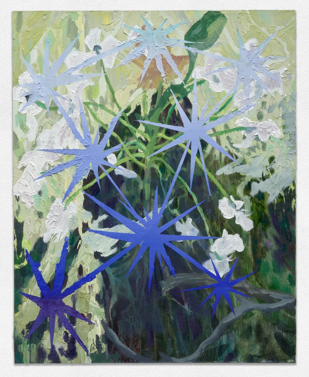 Veil (Constellation), 2025. Oil on panel, 24in. x 18in. 