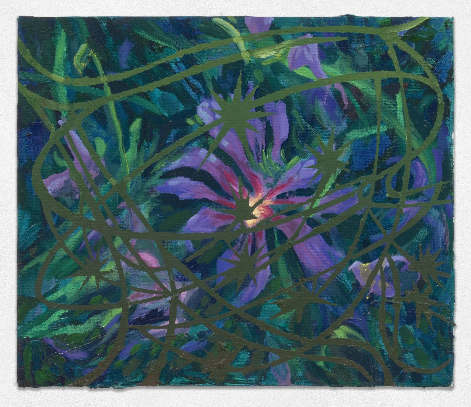 Origin, 2025. Oil on panel, 12in. x 14in.