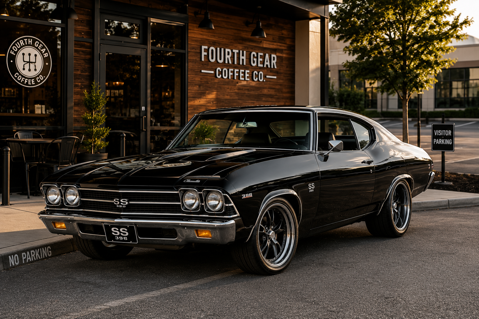 driving restored muscle car daily