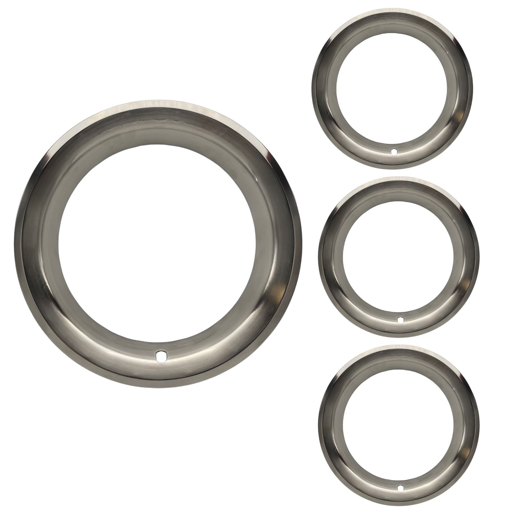 thumbnail interactive-video image 1 of 20pc 7/16-20 Chrome Bulge Acorn Lug Nuts – Cone Seat, 3/4" Hex, Fit GTO Firebird Cutlass 1 of 5