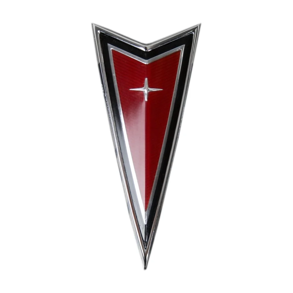 1977-81 Pontiac Firebird Arrowhead Emblem | Front Bumper Nose Panel Emblem